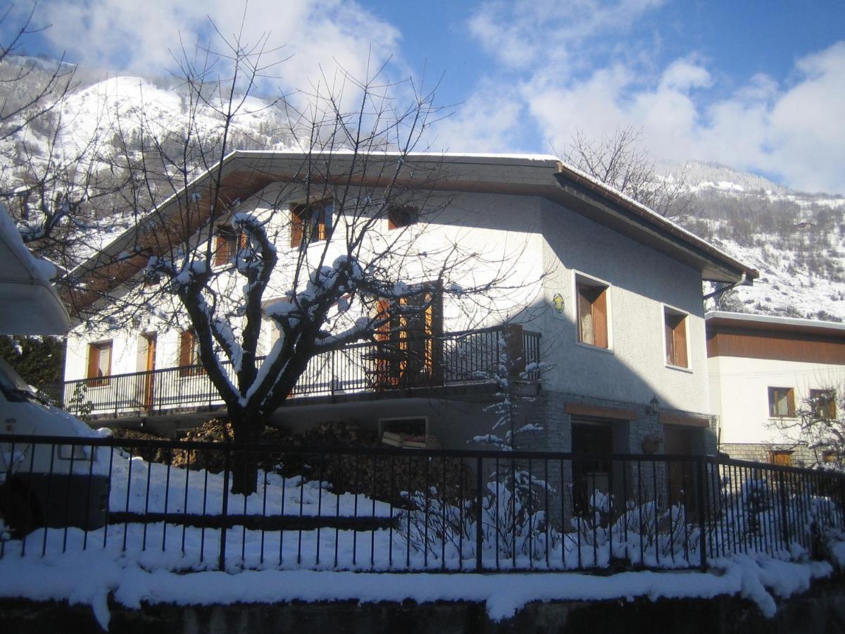 Chalet Avec Jardin Bourg-Saint-Maurice Dış mekan fotoğraf