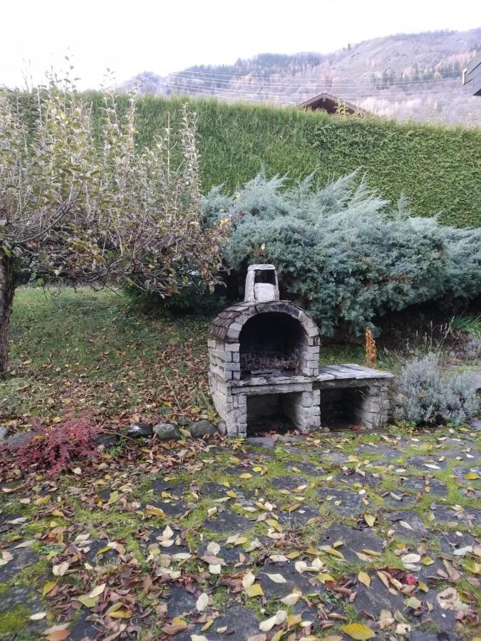 Chalet Avec Jardin Bourg-Saint-Maurice Dış mekan fotoğraf