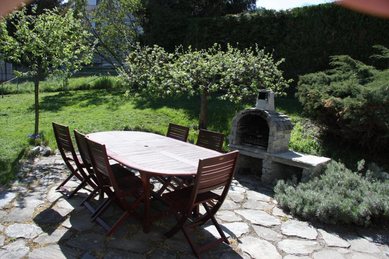 Chalet Avec Jardin Bourg-Saint-Maurice Dış mekan fotoğraf
