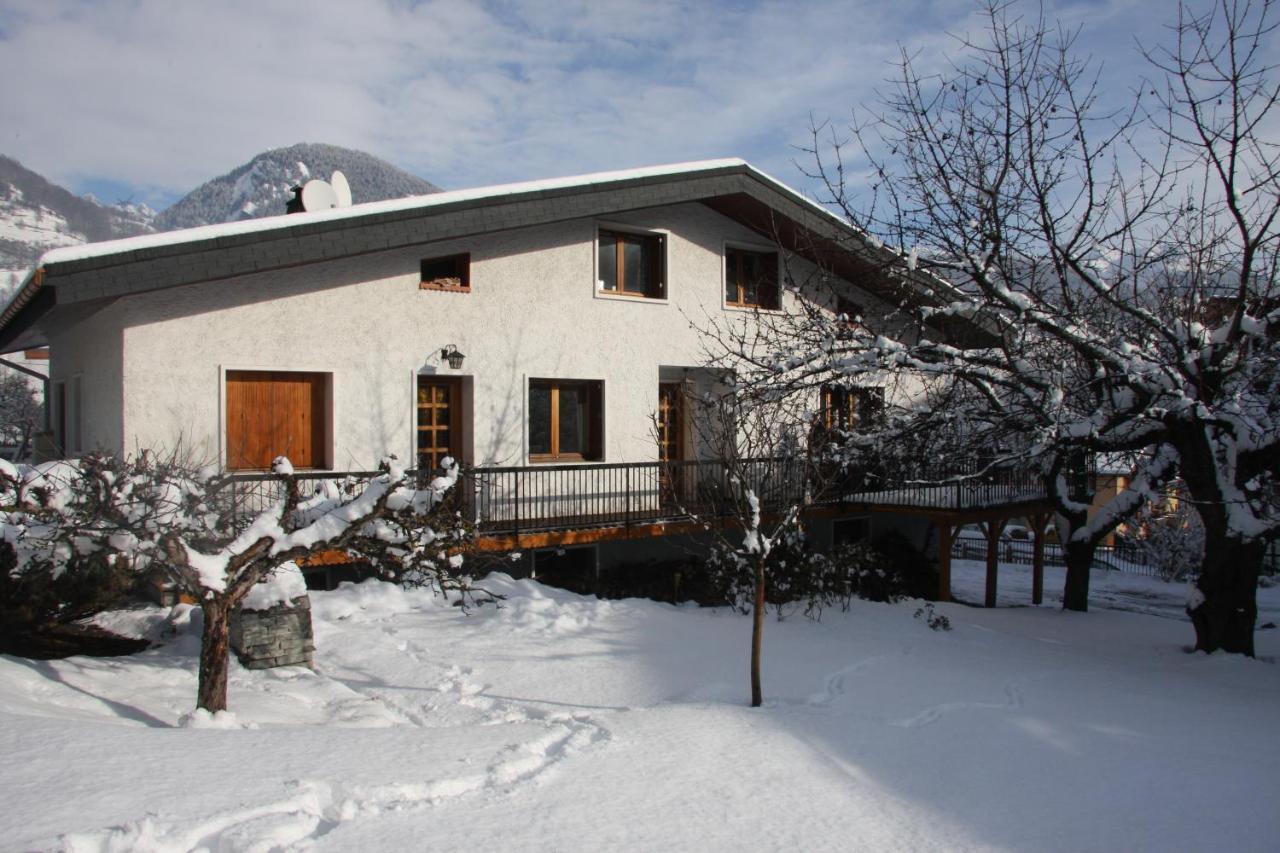 Chalet Avec Jardin Bourg-Saint-Maurice Dış mekan fotoğraf
