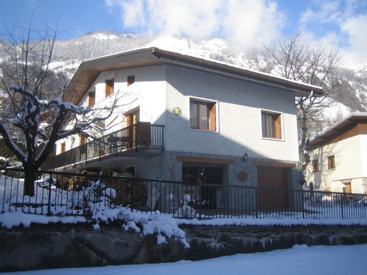 Chalet Avec Jardin Bourg-Saint-Maurice Dış mekan fotoğraf